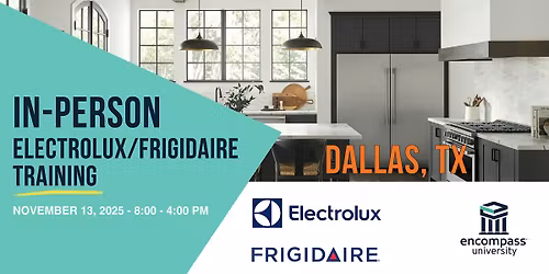 Electrolux\/Frigidaire  In-Person Training