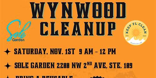 Post Halloween Wynwood Cleanup