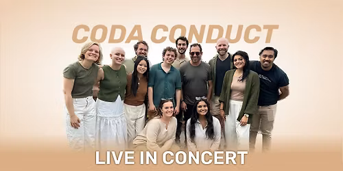 Coda Conduct A Cappella Concert