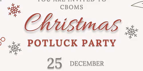 Christmas Potluck Dinner