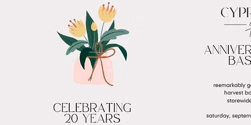 20 Year Anniversary Bash