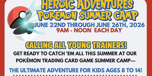 Pokemon TCG Summer Camp