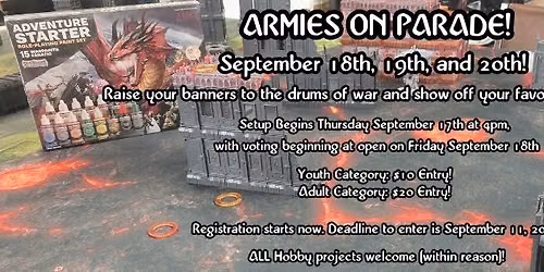 Armies On Parade 2026!