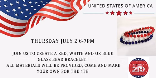 Make Patriotic Bracelets