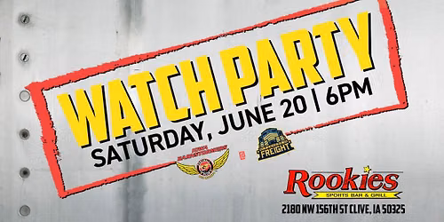 Game Watch Party - Barnstormers @ Freight
