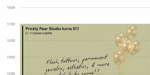 Prickly Pear Studio Turns 5!!