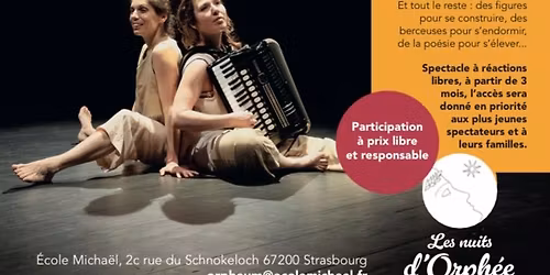 Popla ! dans les Matin\u00e9es d\u2019Orph\u00e9e. Compagnie Les arts en tous sens