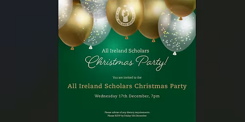 All Ireland Scholars Christmas Party