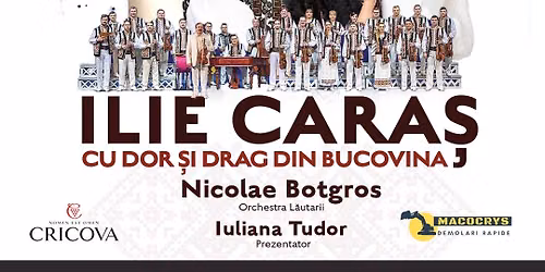 ILIE CARA\u0218 - CU DOR \u0218I DRAG DE BUCOVINA 