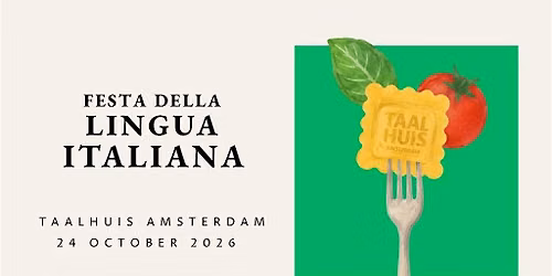 Festa della lingua italiana \u2013 Italian Language Festival