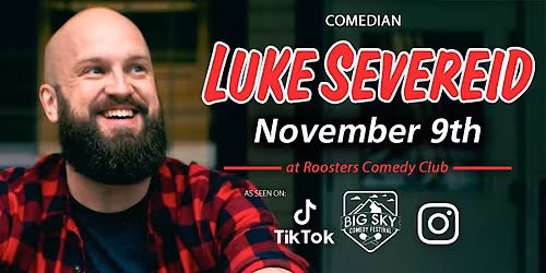 Comedian Luke Severeid