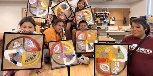 Self Portrait Making with Lakota Youth Stay