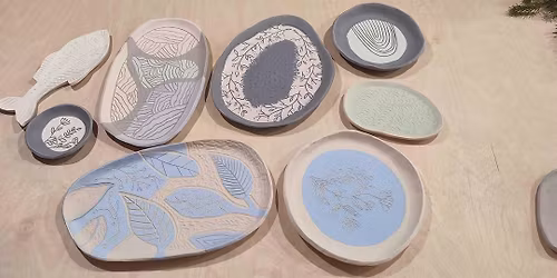 Keramik modellieren & Sgraffito (Engl.)