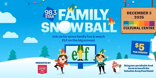 STAR 98.3's Family Snow Ball presented by Otter Co-op