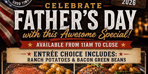 Fathers day Chef Specials