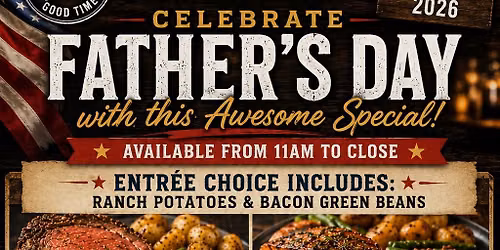 Fathers day Chef Specials