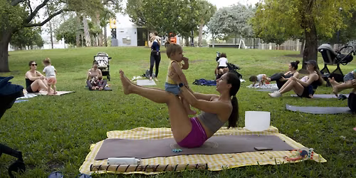 Mommy & Baby Yoga in the Park - Brickell