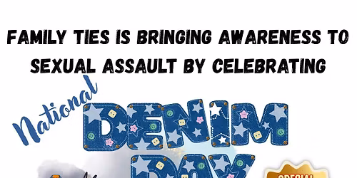 National Denim Day - Sexual Assault Awareness