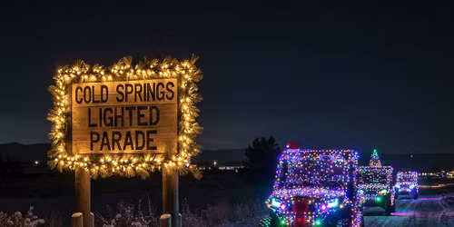 6th ANNUAL COLD SPRINGS LIGHTED PARADE