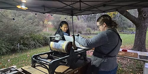 Ink & Drink @ Toowoomba Art Society \u2013 Pop-Up Letterpress Experience