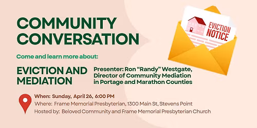 Community Conversation: Eviction and Mediation