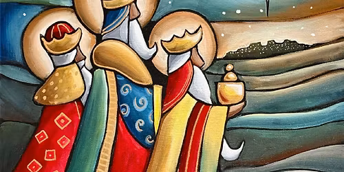 Magic Magi Canvas Paint and Sip