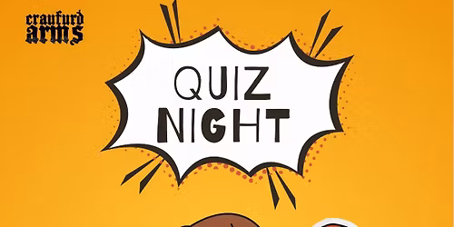 Crauf Quiz + Addy's Chopz (Burgers, Wings, Fries and more)