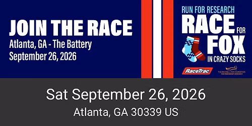 RUN FOR RESEARCH - RACE FOR FOX IN CRAZY SOCKS