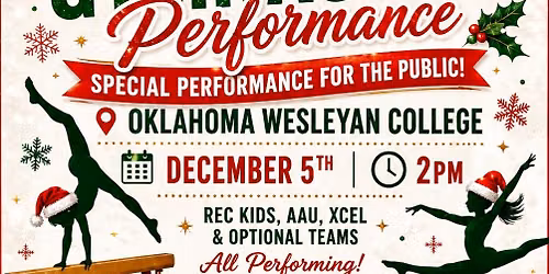 Bartlesville Gymnastics Club Christmas Performance