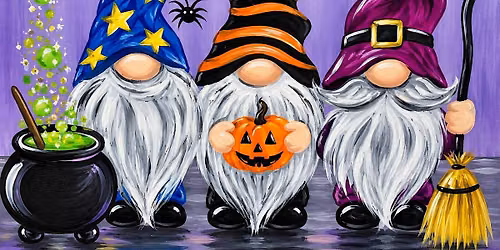 Gnome Magic Sip & Paint