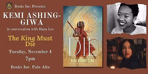 KEMI ASHING-GIWA at Books Inc. Palo Alto