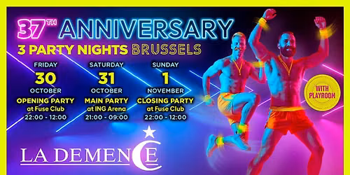 37th Anniversary Party Weekend
