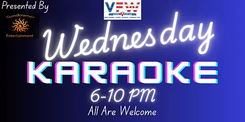 Wednesday Karaoke!