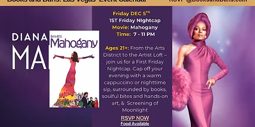 1st Friday Nightcap at Books and Buns:  w\/Mahogany - Film