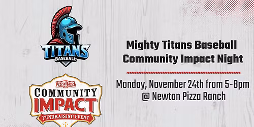 Mighty Titans Baseball Community Impact Night