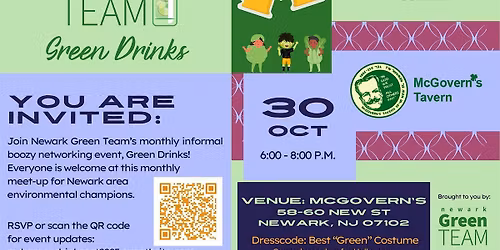 Green Drinks Newark - October 2025