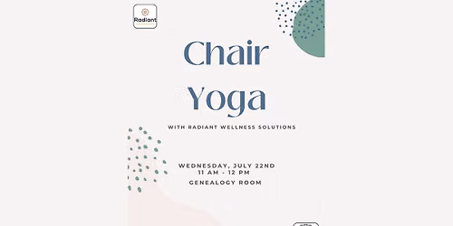 Chair Yoga w\/Radiant Wellness Solutions