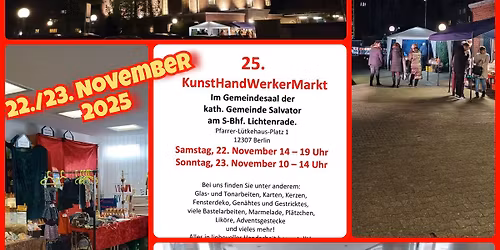 KunstHandWerkerMarkt in Salvator Lichtenrade
