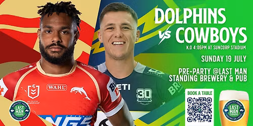 Dolphins vs Cowboys: Best place before & after the game @ Last Man Standing