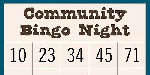 Community Bingo Night