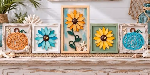 Fall Wood Painting Craft Workshop at El Patio in Cape Coral