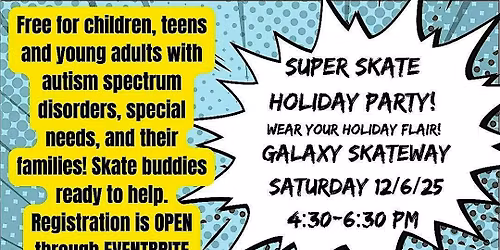 Holiday Super Skate for Super Kids 2025!