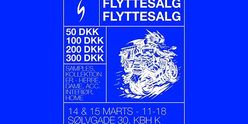 NIKOLAJ STORM COPENHAGEN FLYTTESALG - SPAR OP TIL 90 %