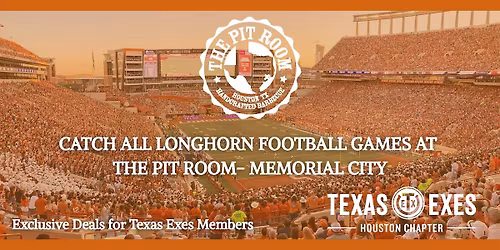 Texas vs. Texas A&M Watch Party: The Pit Room