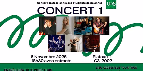 CONCERT 1 DES FINISSANTS - Universit\u00e9 de Sherbrooke