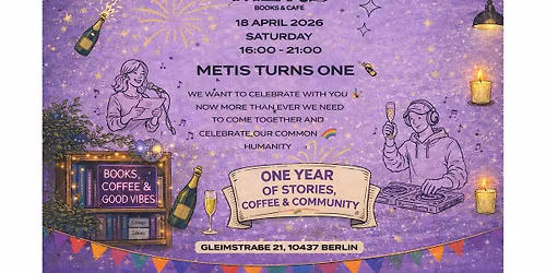 Metis Books and Caf\u00e9 Celebrates Its First Birthday!