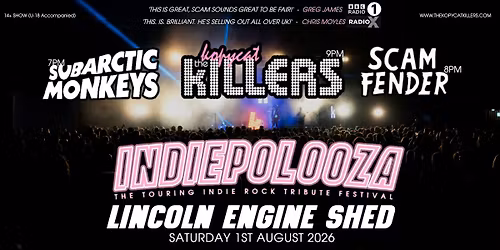 Indiepalooza - Lincoln The Engine Shed - 1st August 2026