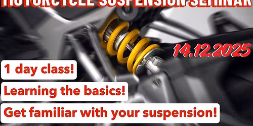 MOTORCYCLE SUSPENSION SEMINAR