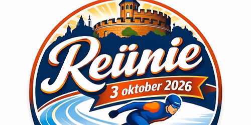 Re\u00fcnie oud schaatsers ijsbaan Assen