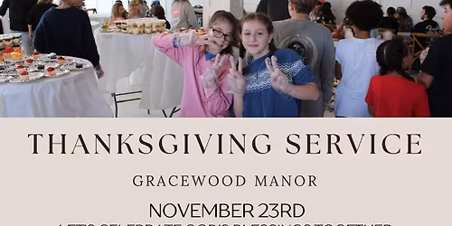 Thanksgiving Service
